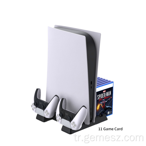 Tip -C adaptörlü PS5 Dikey Stand